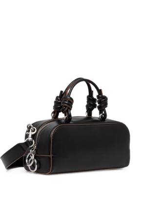 Benetton Be Bag knotted shoulder bag - Black