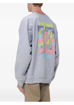 The North Face graphic-print cotton sweater - Grey