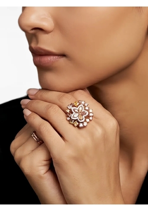 HYT Jewelry diamond and white diamond ring - Pink