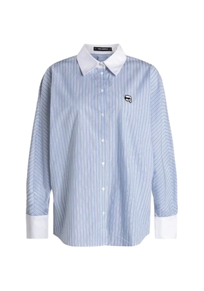 Karl Lagerfeld Ikon stripe shirt - Blue
