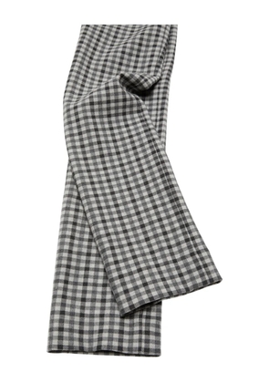 Acne Studios gingham check trousers - Grey