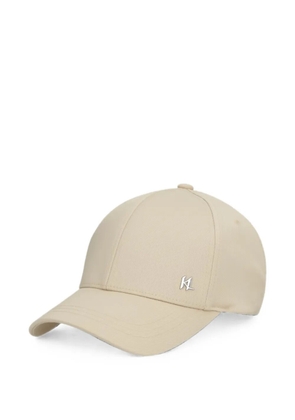 Karl Lagerfeld logo-plaque baseball cap - Neutrals