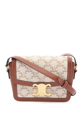 Celine Pre-Owned 2010s Teen Triomphe cross body bag - Neutrals