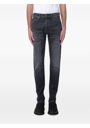 PT Torino whiskering-effect jeans - Grey