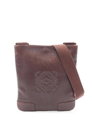 Loewe Pre-Owned 2000s Anagram shoulder bag - Brown