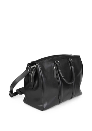 Officine Creative Quentin 007 leather holdall - Black