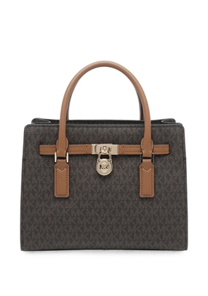 Michael Michael Kors Hamilton logo-print tote bag - Brown