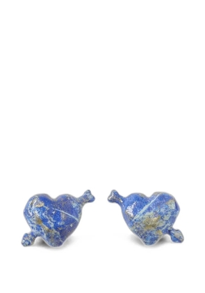 Sunnei heart-shaped earrings - Silver