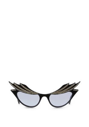 Gucci Eyewear crystal-embellished Hollywood Forever sunglasses - Black