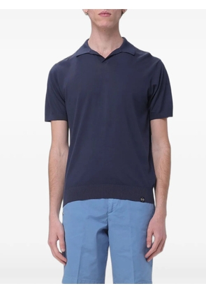 Colmar fine-knit T-shirt - Blue