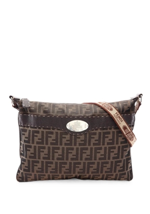 Fendi Pre-Owned 2000s Selleria Zucca shoulder bag - Brown