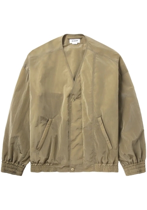 Hed Mayner drop-shoulder bomber jacket - Neutrals