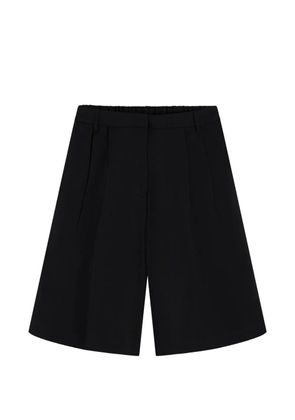 Tommy Hilfiger pleated-detail tailored shorts - Black