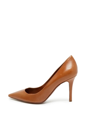 Ralph Lauren Vintage leather pointed toe pumps - Brown