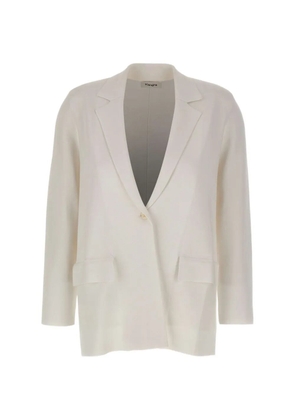 Kangra Milano-stitch single-breasted blazer - Neutrals