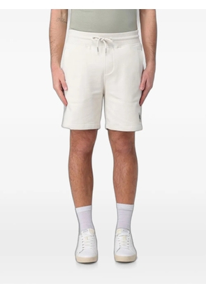 Belstaff logo-patch drawstring shorts - White