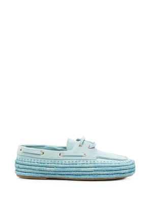 Paloma Barceló braided platform espadrilles - Blue