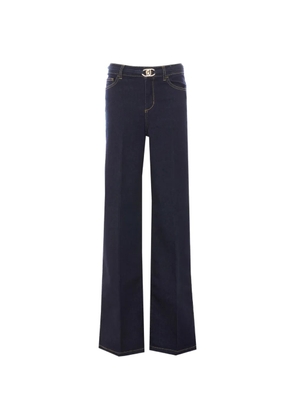 LIU JO belted flared jeans - Blue