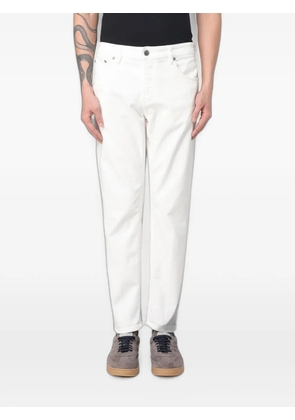 PT Torino logo-patch straight-leg jeans - White