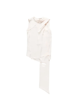 Acne Studios silk sleeveless blouse - Neutrals