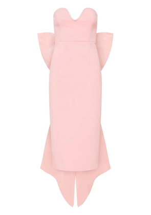 Rebecca Vallance Annabelle strapless midi dress - Pink