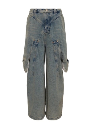 NAMESAKE pocket panelled jeans - Blue