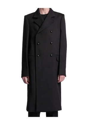 Namacheko double-breasted coat - Black