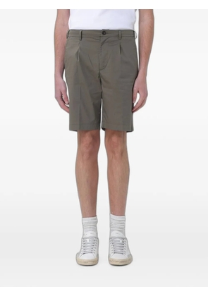 BROOKSFIELD pleated chino shorts - Green