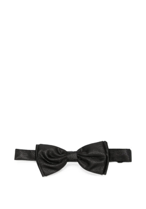 Manuel Ritz glitter-effect bow tie - Black