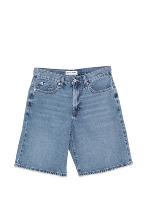 DKNY logo-patch shorts - Blue