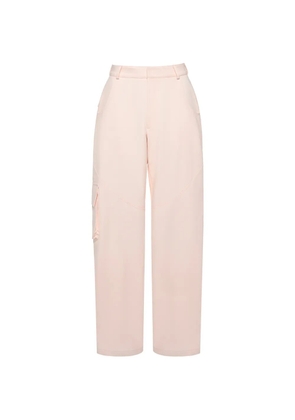 ANOUKI wide-leg cargo pants - Pink