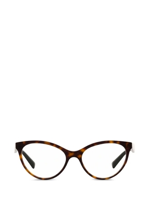 VALENTINO GARAVANI EYEWEAR cat-eye frame glasses - Brown