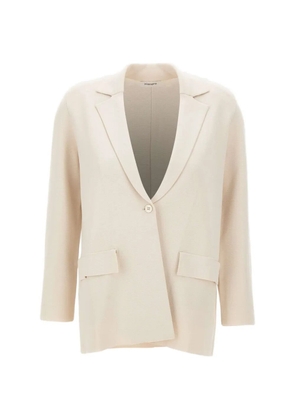 Kangra Milano-stitch single-breasted blazer - Neutrals