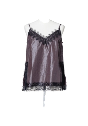 Muller Of Yoshiokubo lace-trim top - White