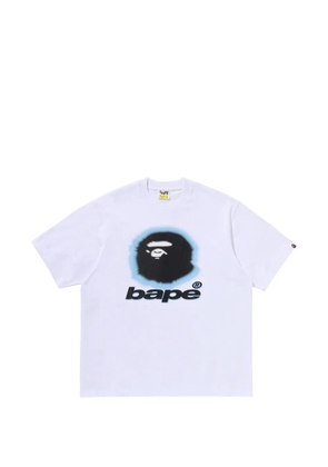 A BATHING APE® logo-print T-shirt - White