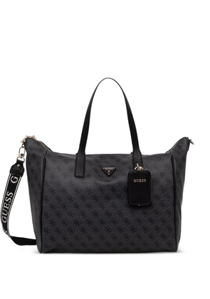 GUESS USA Latona logo-monogram zip-fastening tote bag - Black