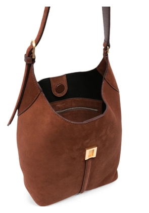 DeMellier Siena suede bucket bag - Brown