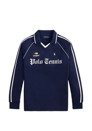 Polo Ralph Lauren logo-print long-sleeve sweater - Blue