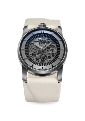 Fob Paris R413 skeleton 41mm watch - Grey