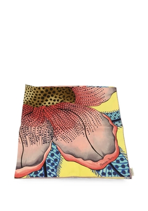 Hermès Pre-Owned Baobab Cat silk scarf - Yellow