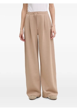 GUESS USA Jasmine pleated side-stripe track pants - Neutrals