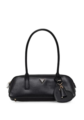 GUESS USA Isobel logo-plaque pebbled-effect tote bag - Black