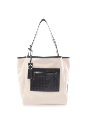 Bottega Veneta Pre-Owned 2020s Corriere reversible tote bag - Neutrals
