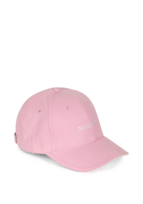 PARAMIDONNA embroidered-detail cap - Pink