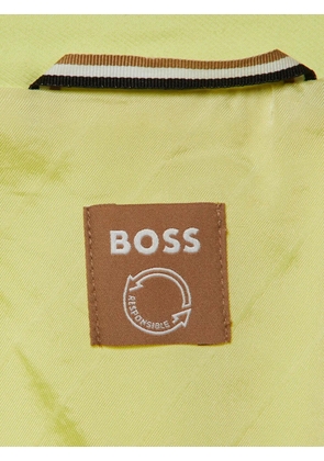 BOSS single-breasted suit - Green