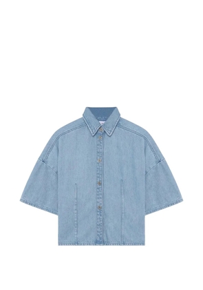 Won Hundred Gali short-sleeve denim shirt - Blue