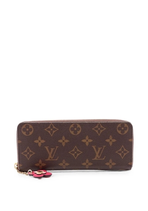 Louis Vuitton Pre-Owned 2017 Portefeuil Clemence wallet - Brown