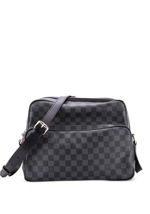 Louis Vuitton Pre-Owned Leoh Messenger Bag Damier Graphite crossbody bag - Black