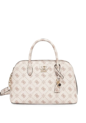 GUESS USA Emelie monogram-print tote bag - Neutrals
