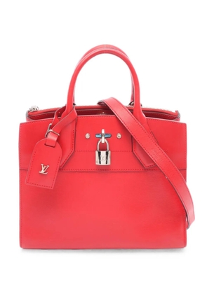 Louis Vuitton Pre-Owned 2015 City Steamer tote bag - Red